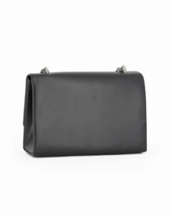 MISS GLOBO - Pochette nera con patta
