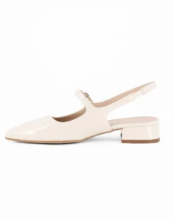 MISS GLOBO - Slingback color burro naplak con cinturino superiore, tacco 2,5CM - MADE IN ITALY