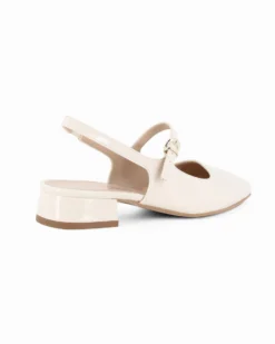 MISS GLOBO - Slingback color burro naplak con cinturino superiore, tacco 2,5CM - MADE IN ITALY