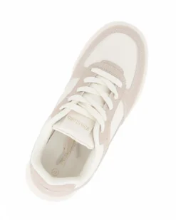 MISS GLOBO - Sneakers beige con lacci