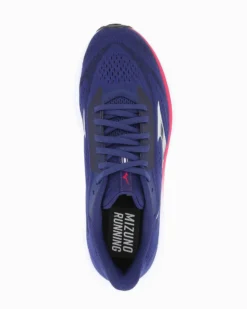 MIZUNO - SCARPA DA RUNNING NEO COSMO 2  BLU  CON DETTAGLI BIANCHI, NERI E ROSSI DA UOMO, J1GM2612_52