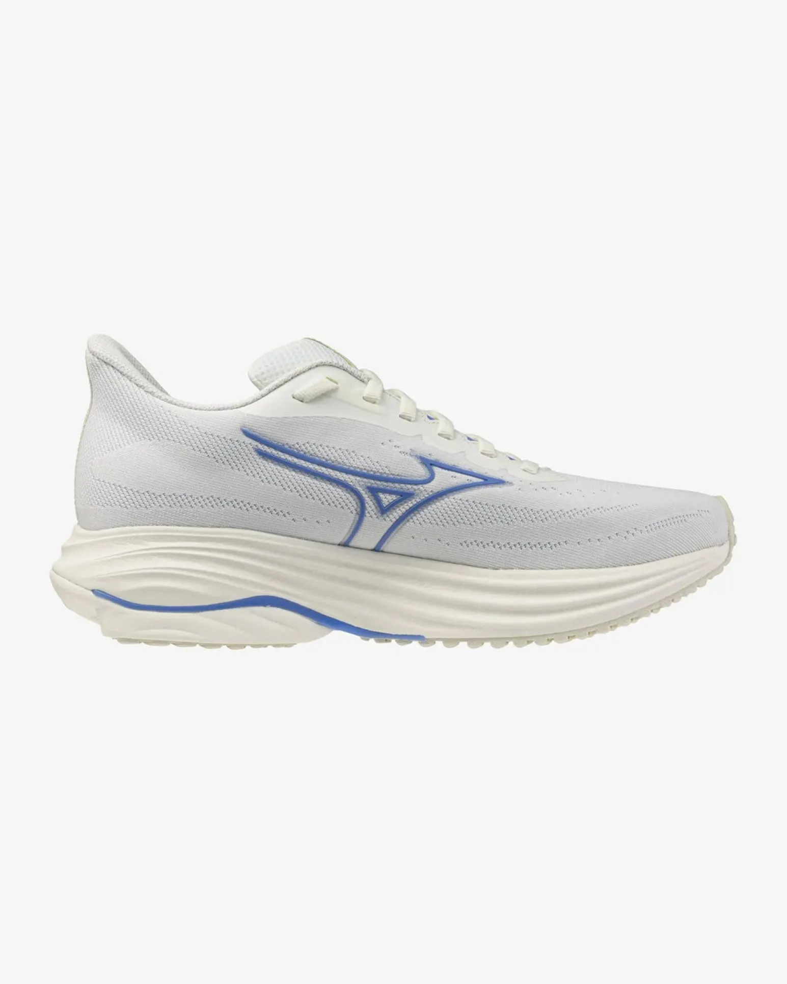 MIZUNO - SCARPA DA RUNNING WAVE ULTIMA 17 BIANCA CON DETTAGLI BLU E GIALLO FLUO DA DONNA, J1GD2618_22