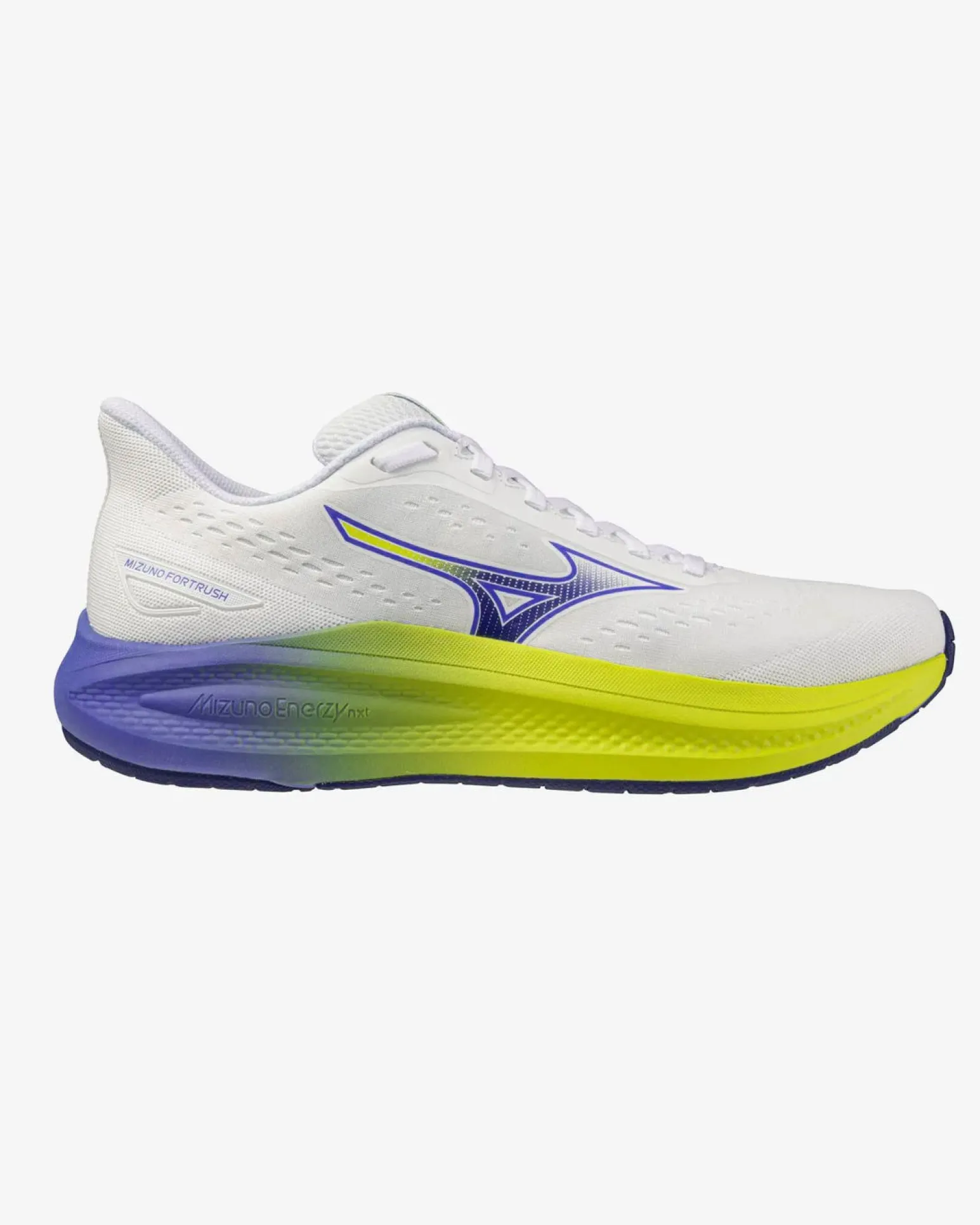 MIZUNO - SCARPA RUNNING FORTRUSH BIANCA/BLU/GIALLA DA UOMO - J1GC2648_01