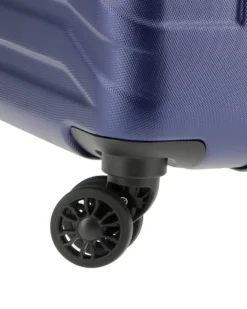 MODO BY RONCATO - TROLLEY ABS BLU 4 RUOTE CON COMBINAZIONE TSA
