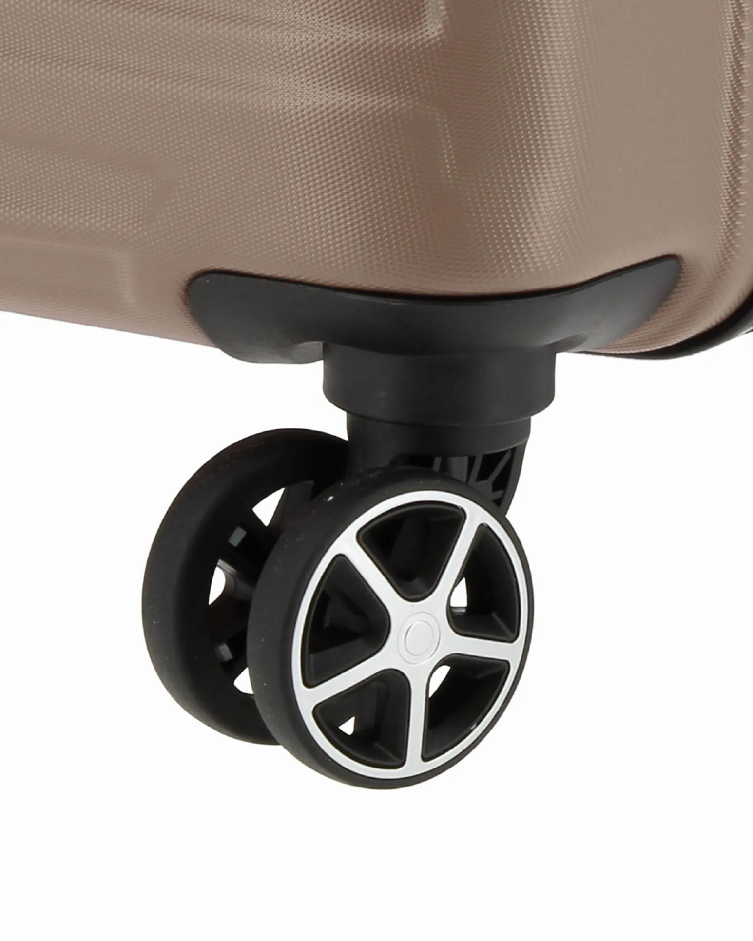 MODO BY RONCATO - TROLLEY ABS CHAMPAGNE 4 RUOTE CON COMBINAZIONE TSA