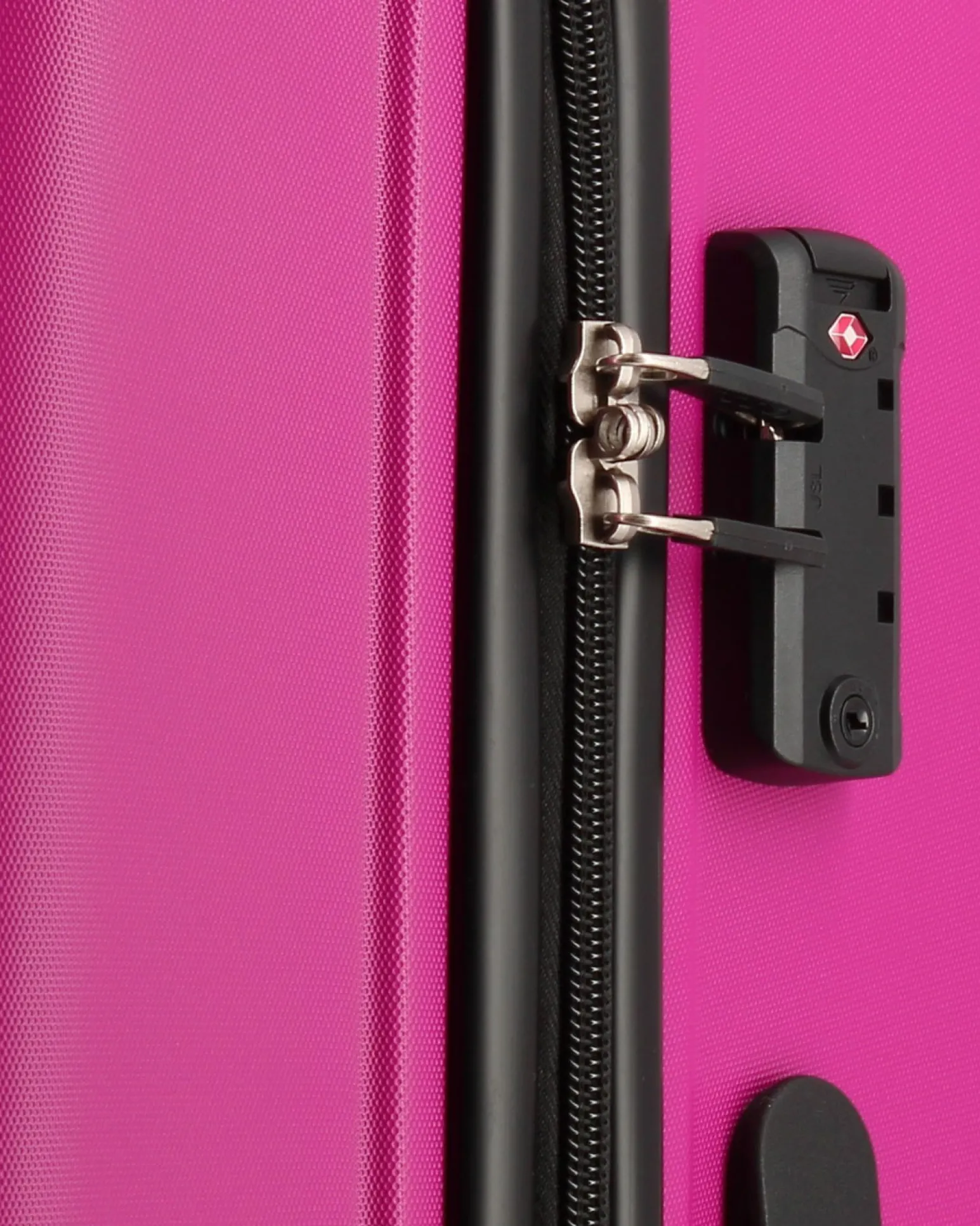 MODO BY RONCATO - TROLLEY ABS MAGENTA 4 RUOTE CON COMBINAZIONE TSA