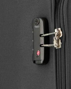 MODO BY RONCATO - TROLLEY NERO IN TESSUTO CON LUCCHETTO TSA
