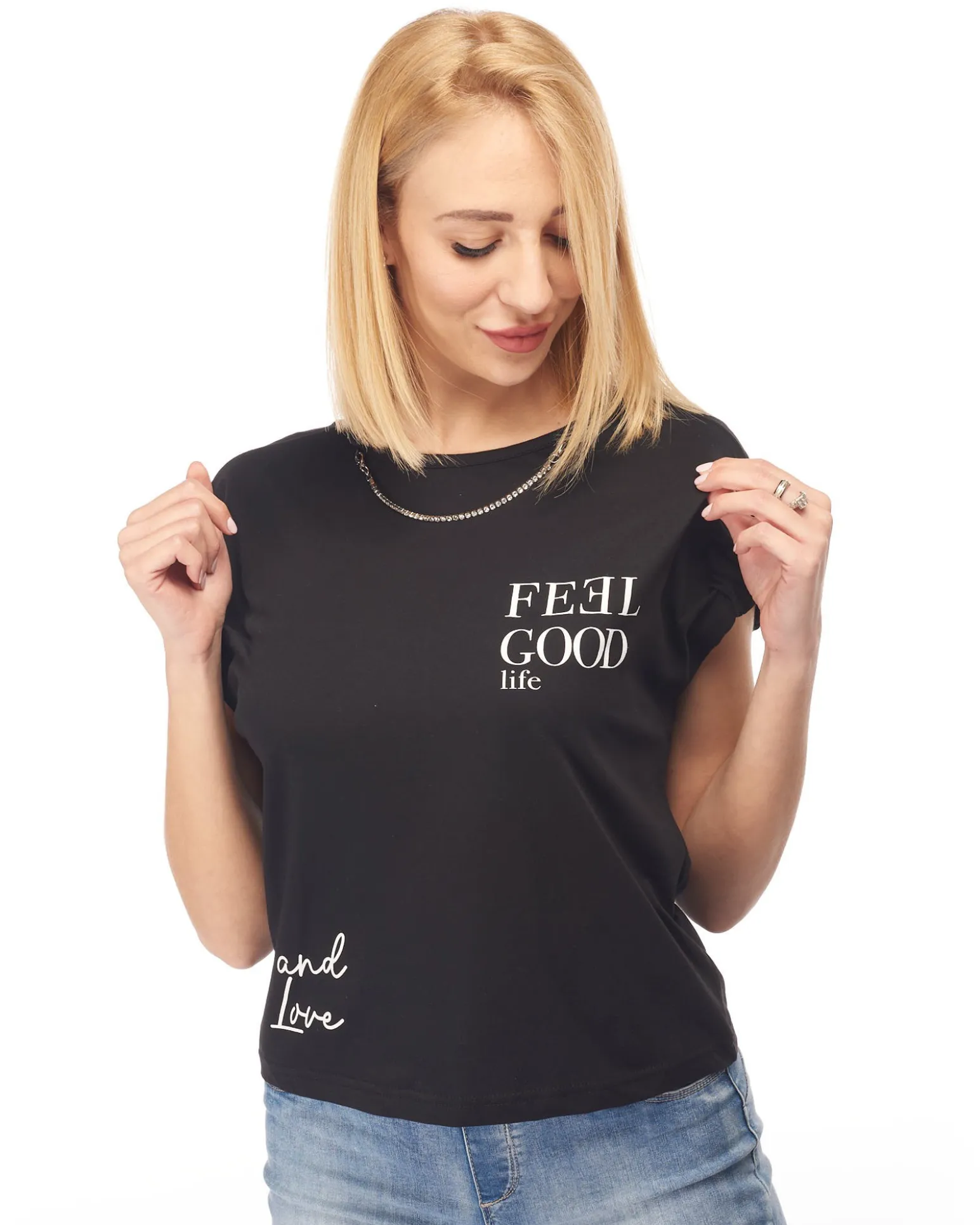 MY JEWELS - DONNA TSHIRT MANICA CORTA DREAMING