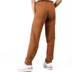 MY JEWELS - PANTALONE FELPA CAMEL CON STRASS