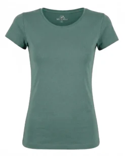 MY JEWELS - Tshirt mezza manica con scollo a girocollo BAMBOO blu