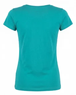 MY JEWELS - Tshirt mezza manica con scollo a girocollo BAMBOO ottanio