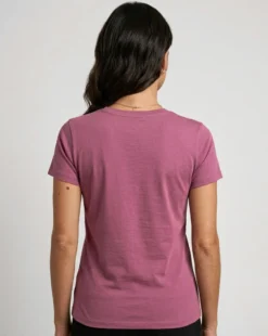 MY JEWELS - Tshirt mezza manica con scollo a V BAMBOO bianca