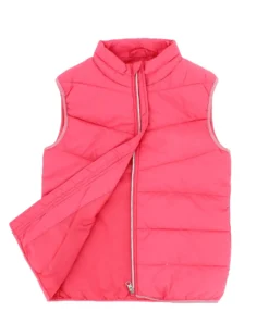 NAME IT - GILET SMANICATO ROSA DA BIMBA