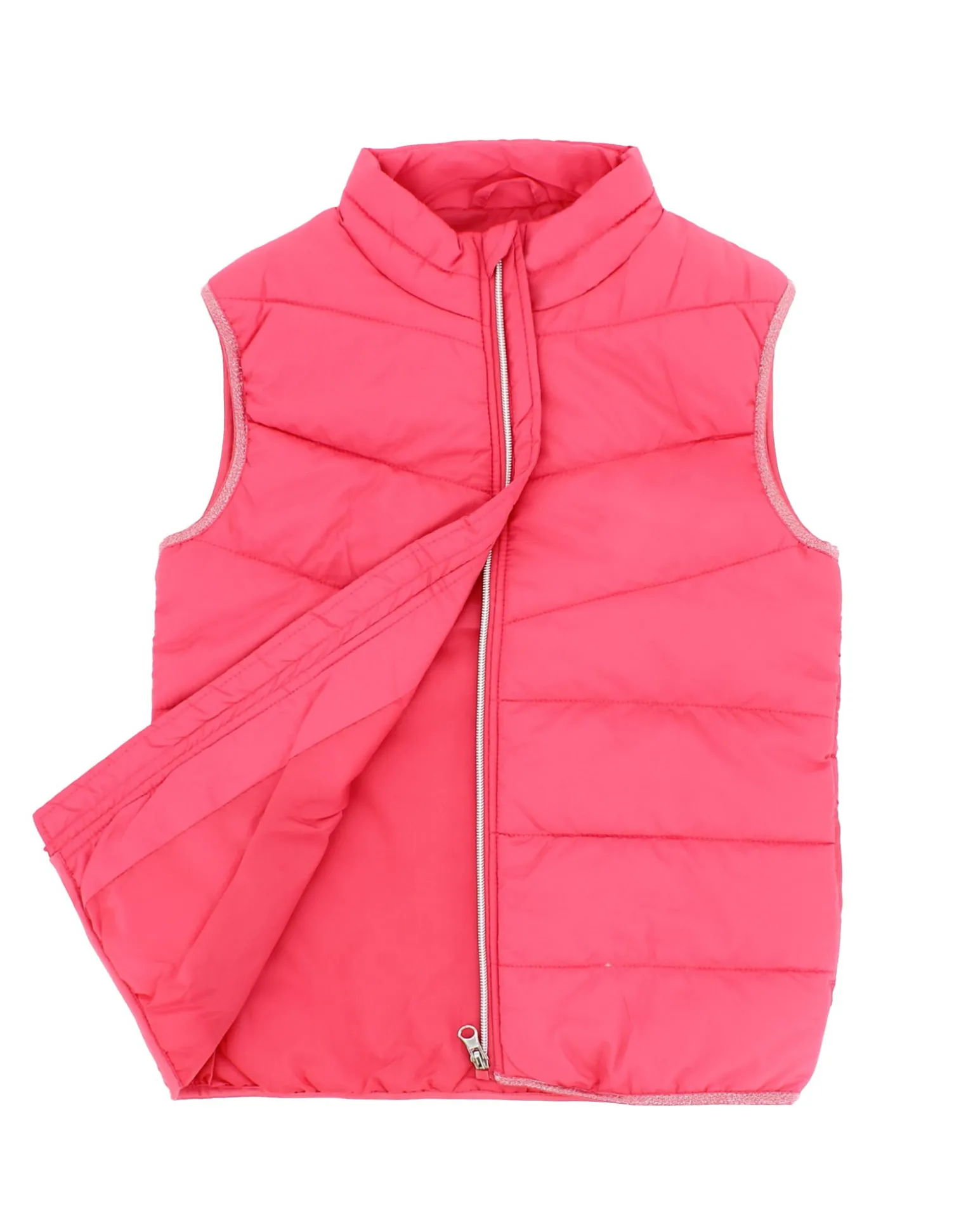 NAME IT - GILET SMANICATO ROSA DA BIMBA
