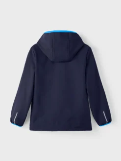 NAME IT - GIUBBINO BLU NAVY BIMBO CON CAPPUCCIO