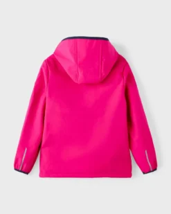 NAME IT - GIUBBINO RAGAZZA FUXIA CON CAPPUCCIO