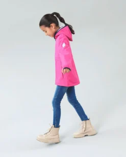 NAME IT - GIUBBINO RAGAZZA FUXIA CON CAPPUCCIO