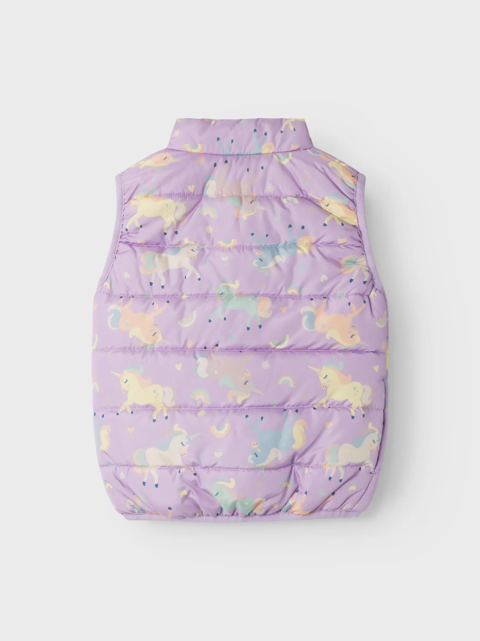 NAME IT - SMANICATO ROSA DA BAMBINA CON STAMPA UNICORNI