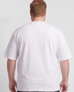 NAVY SAIL - Tshirt over manica corta bianca