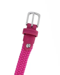 NAZARENO GABRIELLI - Cinta fuxia da donna, intrecciata ed elasticizzata