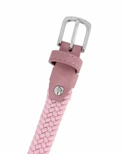 NAZARENO GABRIELLI - Cinta rosa da donna, intrecciata ed elasticizzata