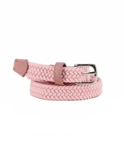 NAZARENO GABRIELLI - Cinta rosa da donna, intrecciata ed elasticizzata