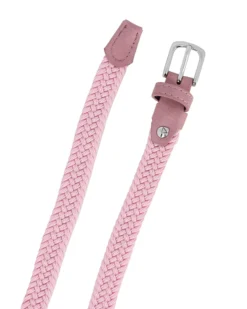NAZARENO GABRIELLI - Cinta rosa da donna, intrecciata ed elasticizzata