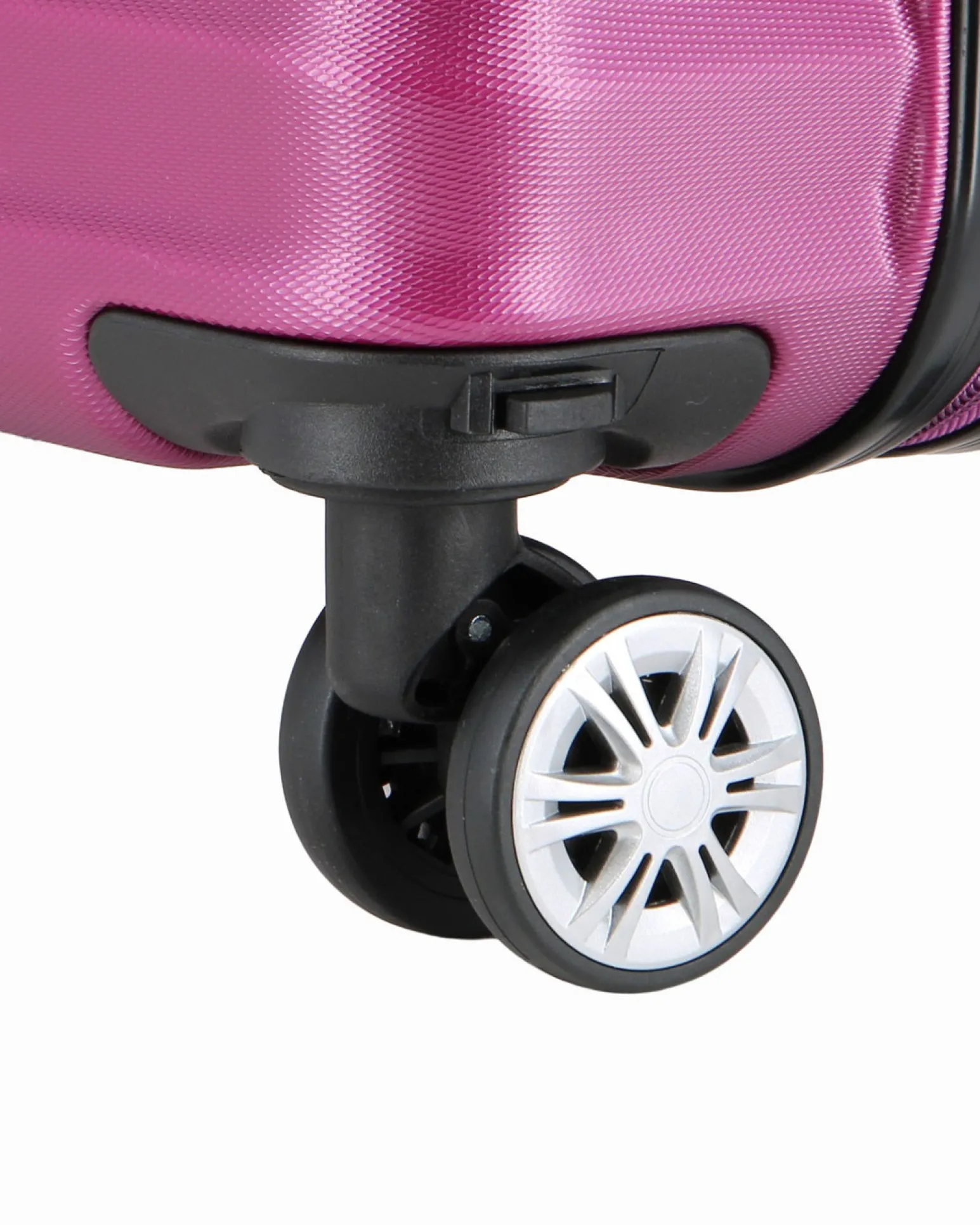 NAZARENO GABRIELLI - TROLLEY BORDEAUX IN ABS 4 RUOTE
