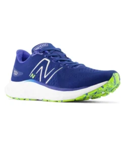 NEW BALANCE - Scarpa da running uomo blu in mesh traspirante con intersuola ammortizzante - FRESH FOAM X EVOZ V3