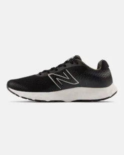 NEW BALANCE -  SCARPA DA RUNNING NERA CON DETTAGLI SILVER DA UOMO, M520LB8