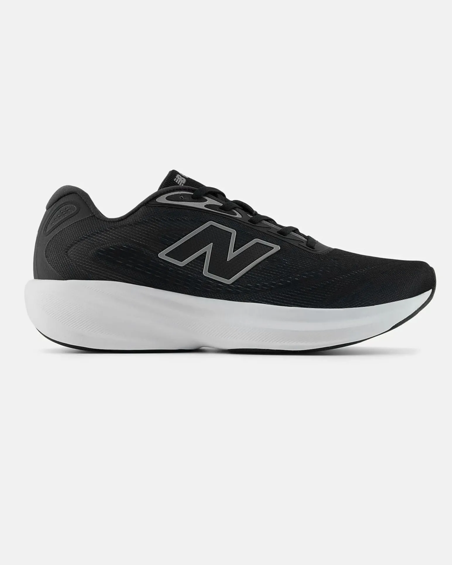 NEW BALANCE - SCARPA DA RUNNING FOAM X 680 V9 NERA CON DETTAGLI GRIGIE DA UOMO, M6805NK