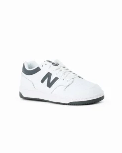 NEW BALANCE 480 - Sneaker da uomo bianca e grigia - BB480LWE