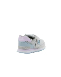 NEW BALANCE - SNEAKERS BIMBA GRIGIA, ROSA E CELESTE  LIFESTYLE SYN/MESH- DAL 28 AL 35 - PV515BD