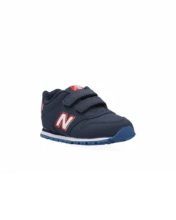 NEW BALANCE - SNEAKERS DA RUNNING BIMBO BLU E ROSSA  LIFESTYLE SYN.LTHR/TEX  - DAL 20 AL 27,5  - IV500BD1
