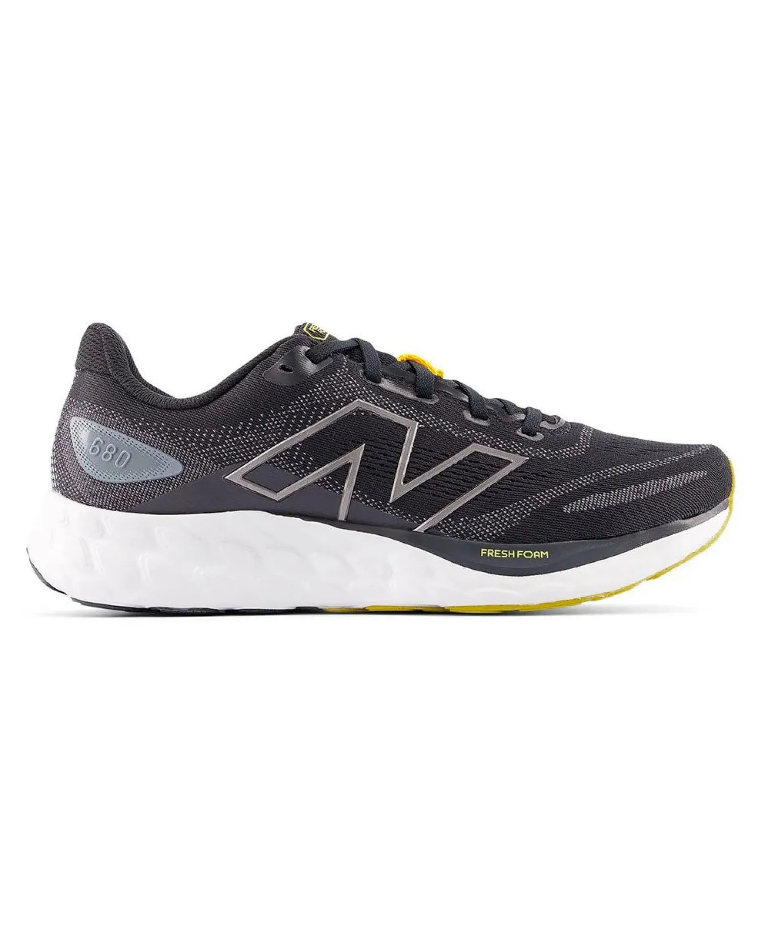 NEW BALANCE - SNEAKERS DA RUNNING UOMO NERA E GIALLA FRESH FOAM -M680CB8