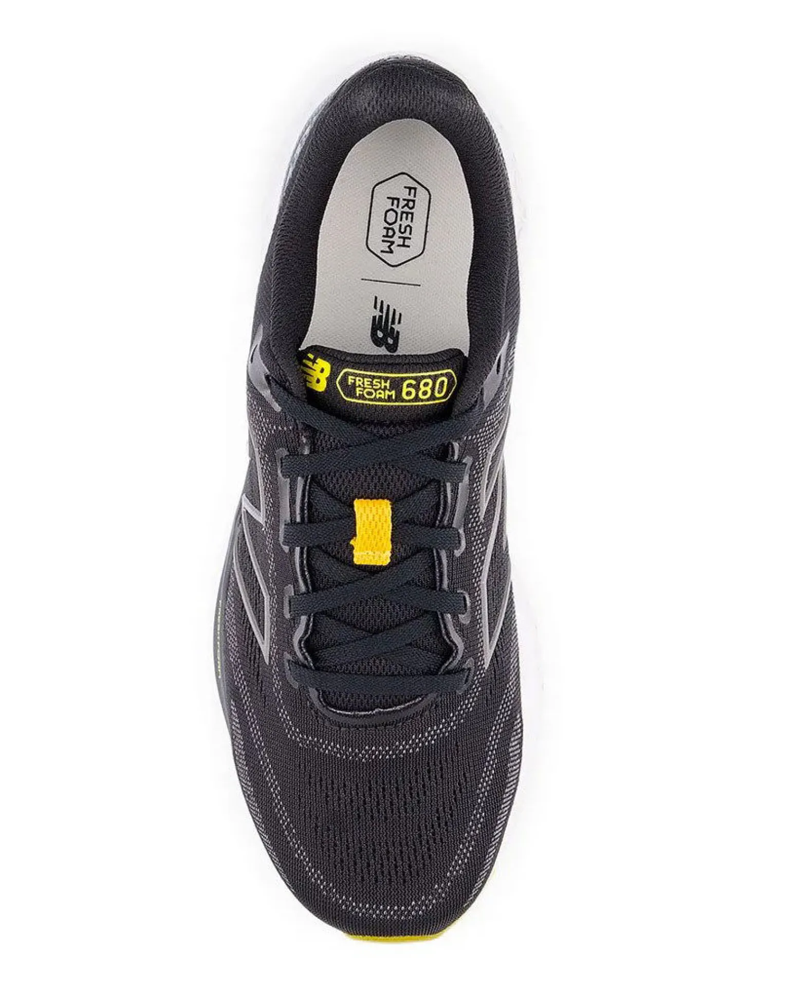 NEW BALANCE - SNEAKERS DA RUNNING UOMO NERA E GIALLA FRESH FOAM -M680CB8