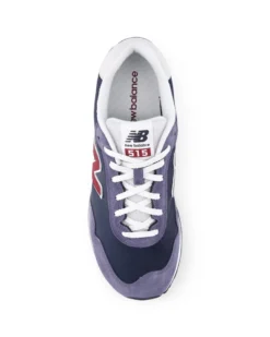 NEW BALANCE - SNEAKERS DA UOMO VIOLA E BLU  LIFESTYLE SUEDE/TEX - ML515WN