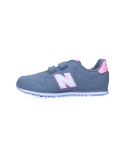 NEW BALANCE - SNEAKERS JUNIOR GRIGIA E ROSA  LIFESTYLE SYN.LTHR/TEX - DAL 28 AL 35 - PV500BC1