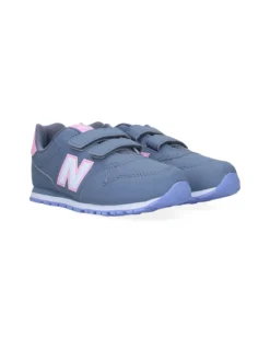 NEW BALANCE - SNEAKERS JUNIOR GRIGIA E ROSA  LIFESTYLE SYN.LTHR/TEX - DAL 28 AL 35 - PV500BC1