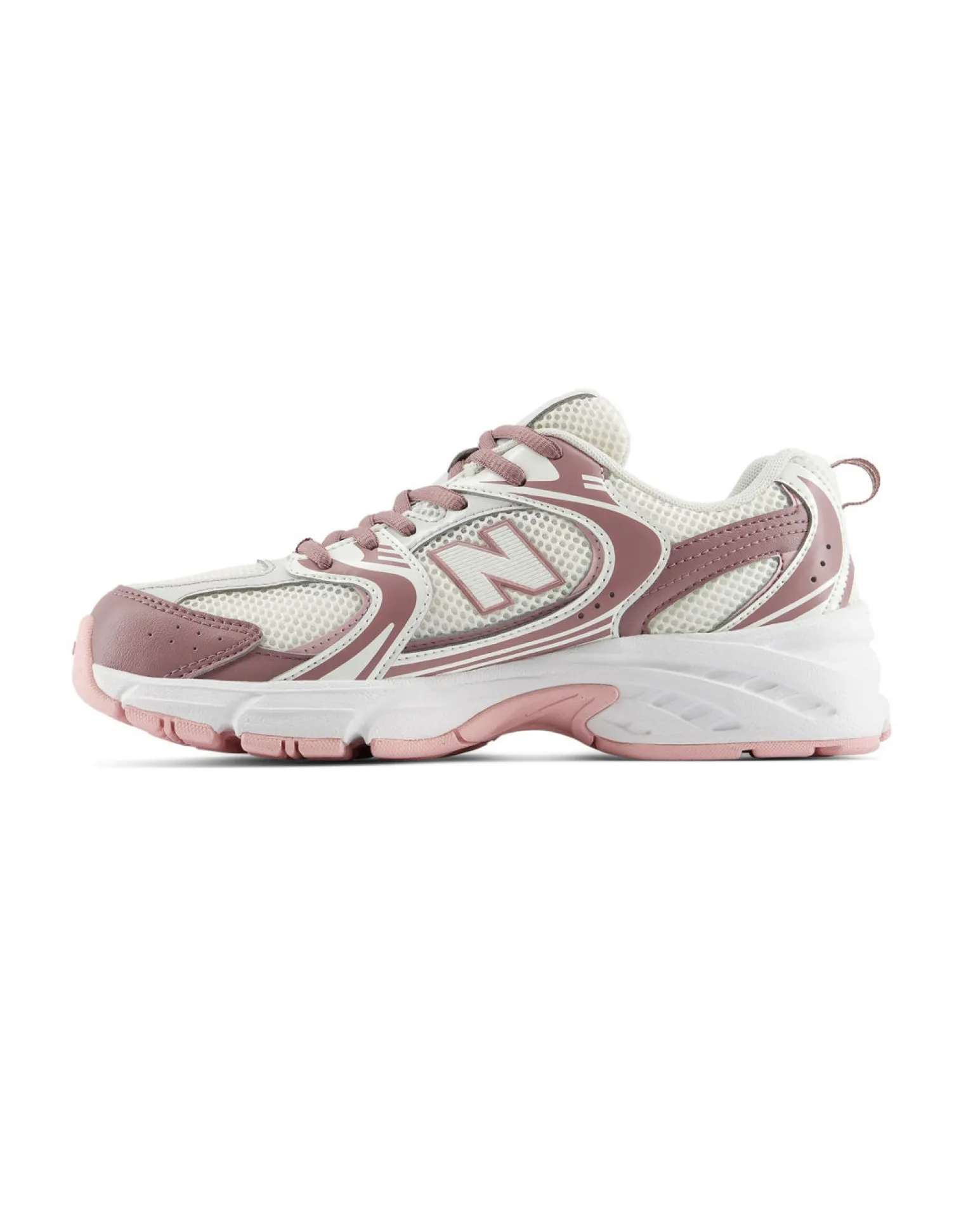 NEW BALANCE - SNEAKERS JUNIOR LIFESTYLE BIANCA E MALVA DAL 35.5 AL 40, G530919