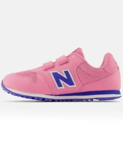 NEW BALANCE - SNEAKERS JUNIOR ROSA  LIFESTYLE SYN.LTHR/TEX - DAL 28 AL 35 - PV500PM1