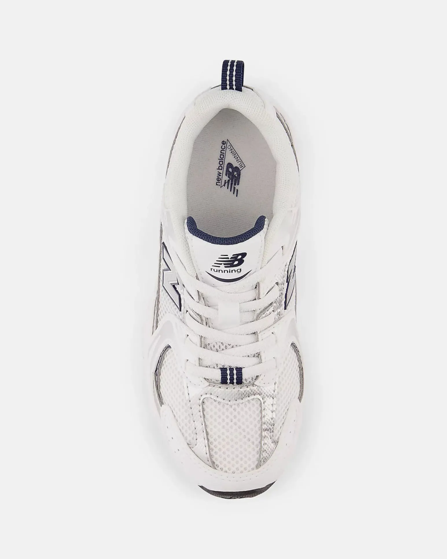 NEW BALANCE - SNEAKERS KIDS BIANCA EGRIGIA E NERA LIFESTYLE SYN/TEX PS - PZ530SB1