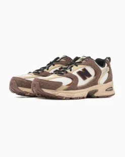 NEW BALANCE - SNEAKERS  LIFESTYLE MARRONI, BEIGE E NERO, MR530SNC