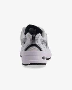 NEW BALANCE - SNEAKERS LIFESTYLE BIANCHE CON DETTAGLI NERI E GRIGI, U530KLB