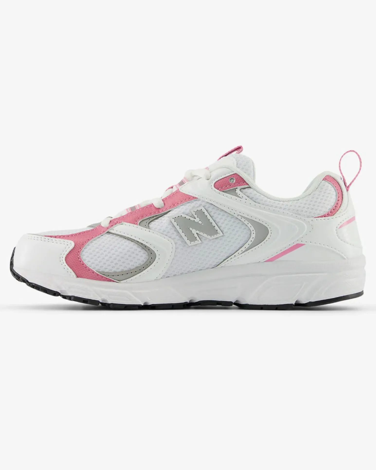 NEW BALANCE - SNEAKERS LIFESTYLE BIANCA CON DETTAGLI ROSA E SILVER DA DONNA, U4087QY