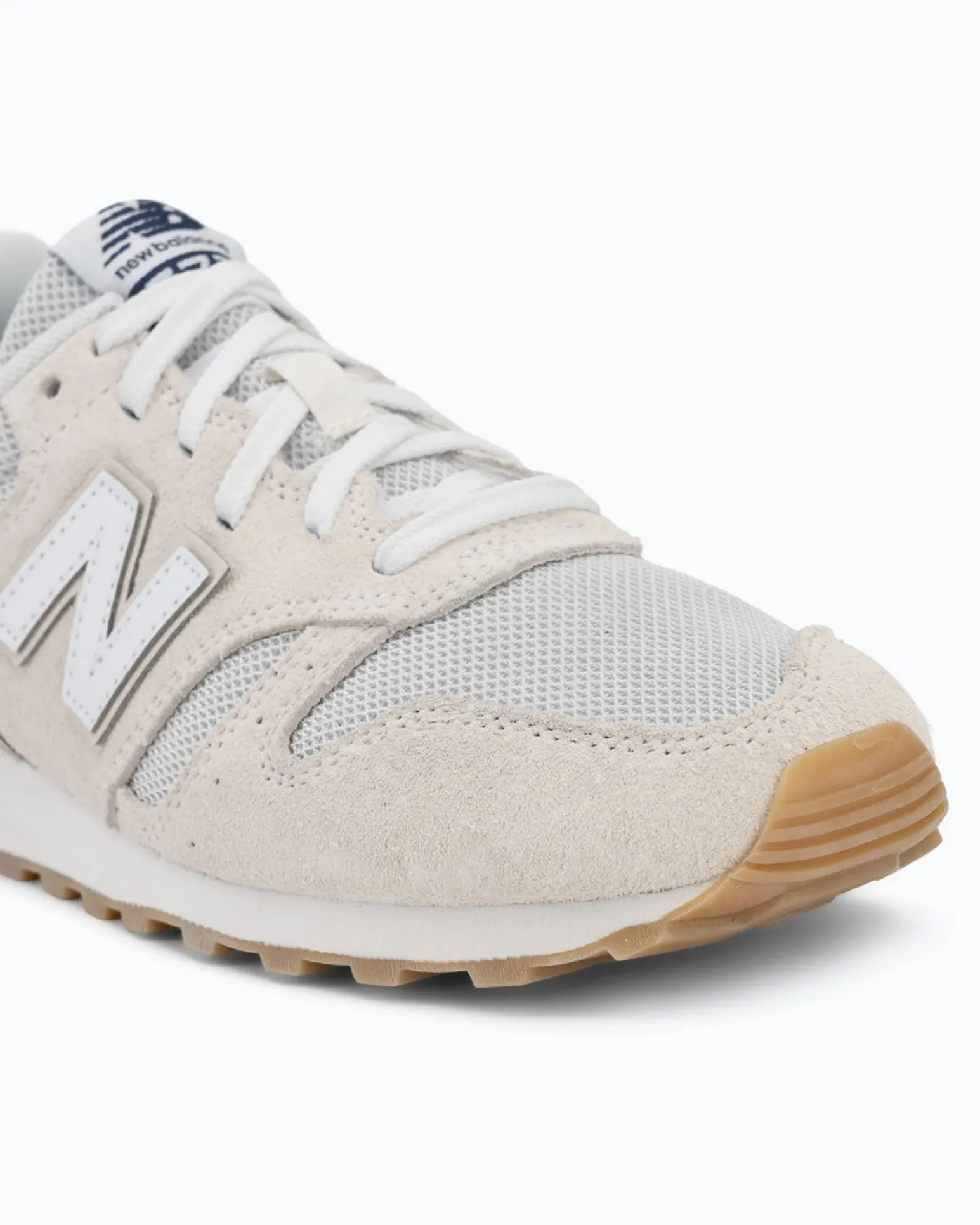 NEW BALANCE - SNEAKERS LIFESTYLE BEIGE CON DETTAGLI GRIGI E BLU, M3735I3