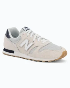 NEW BALANCE - SNEAKERS LIFESTYLE BEIGE CON DETTAGLI GRIGI E BLU, M3735I3