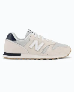 NEW BALANCE - SNEAKERS LIFESTYLE BEIGE CON DETTAGLI GRIGI E BLU, M3735I3