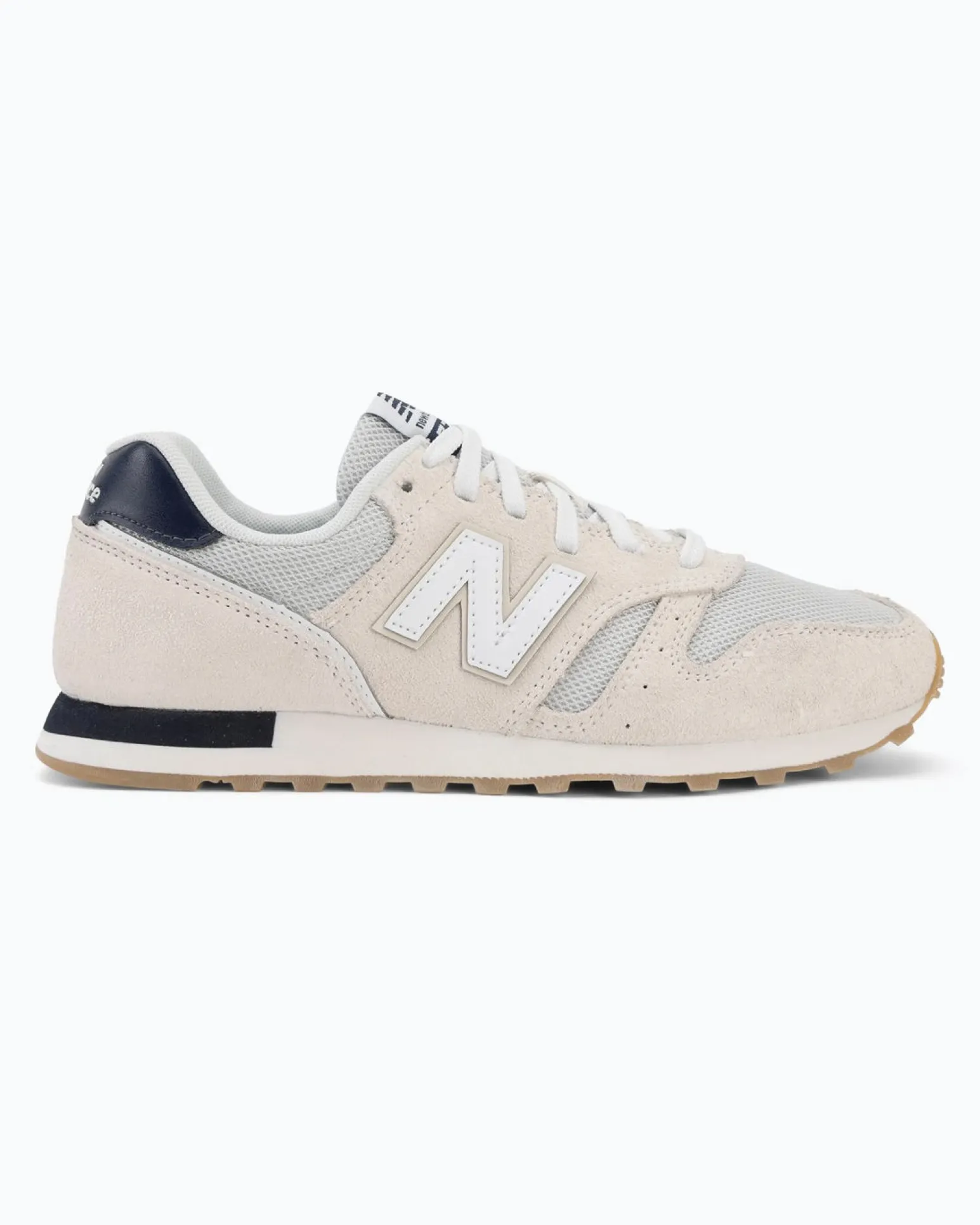NEW BALANCE - SNEAKERS LIFESTYLE BEIGE CON DETTAGLI GRIGI E BLU, M3735I3