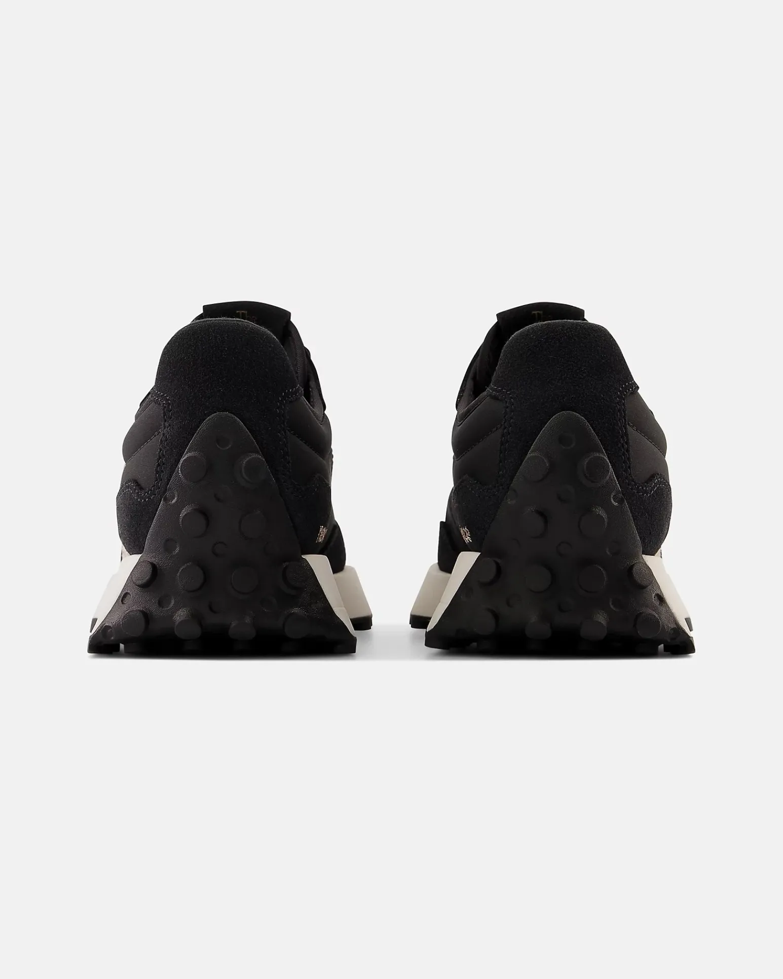 NEW BALANCE 327- Sneakers nera da donna con logo maculato - WS327PH
